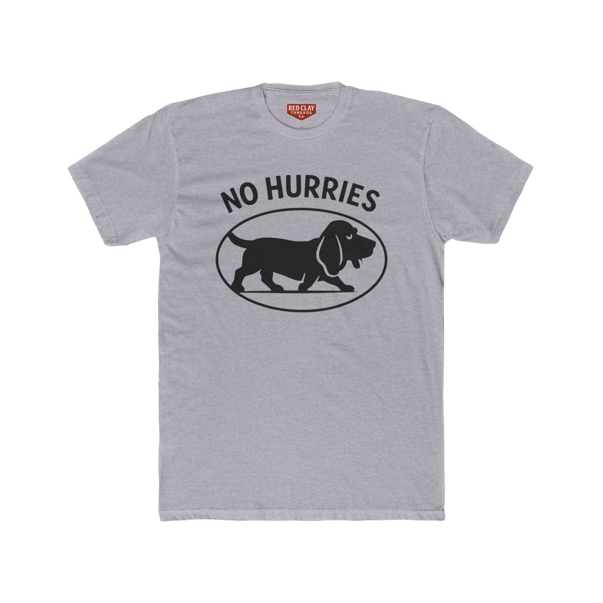 Graphic Tee Basset Hound No Worries Unisex Cotton Crew Tee