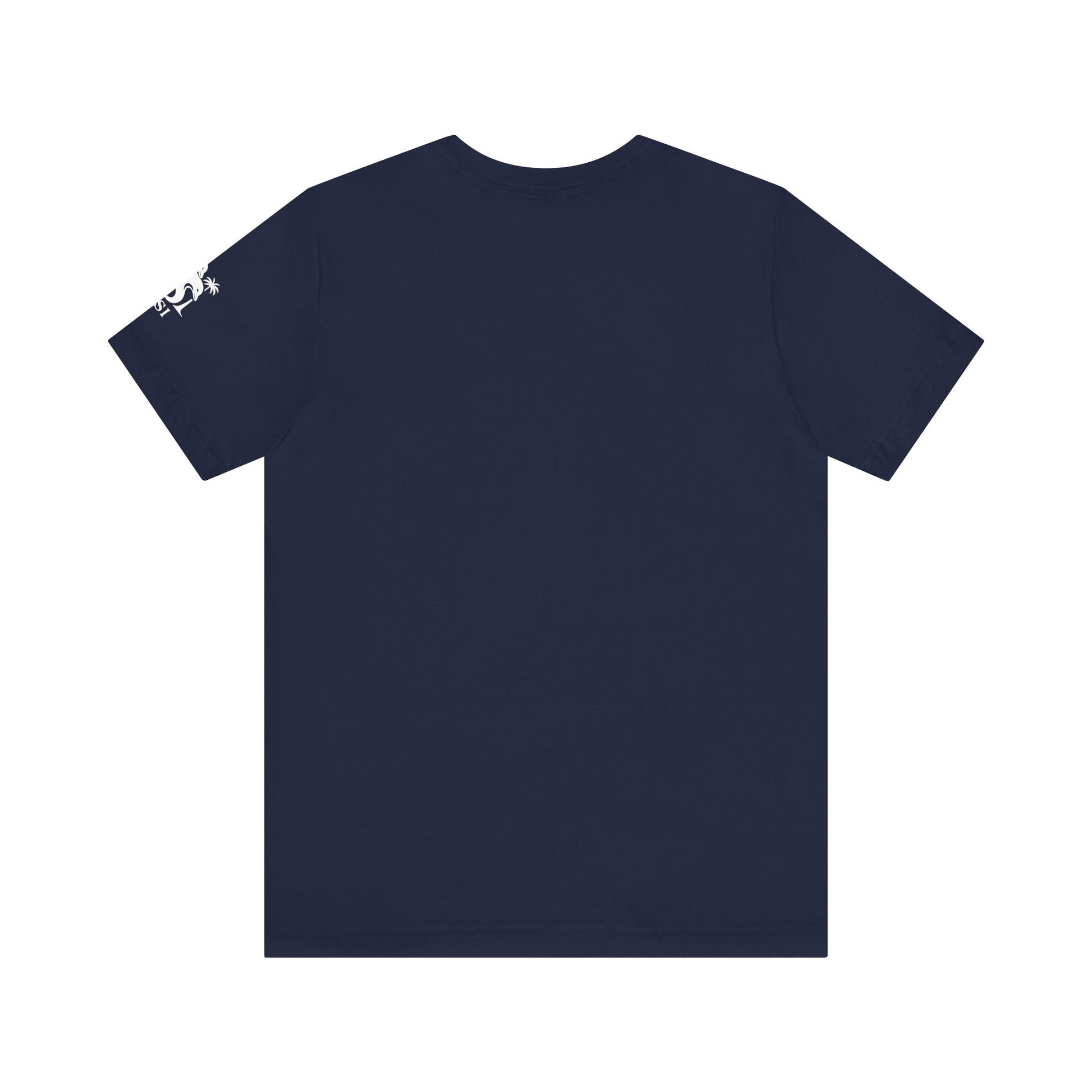 Nautical Navy Red Clay Tee - Unisex Jersey Short Sleeve
