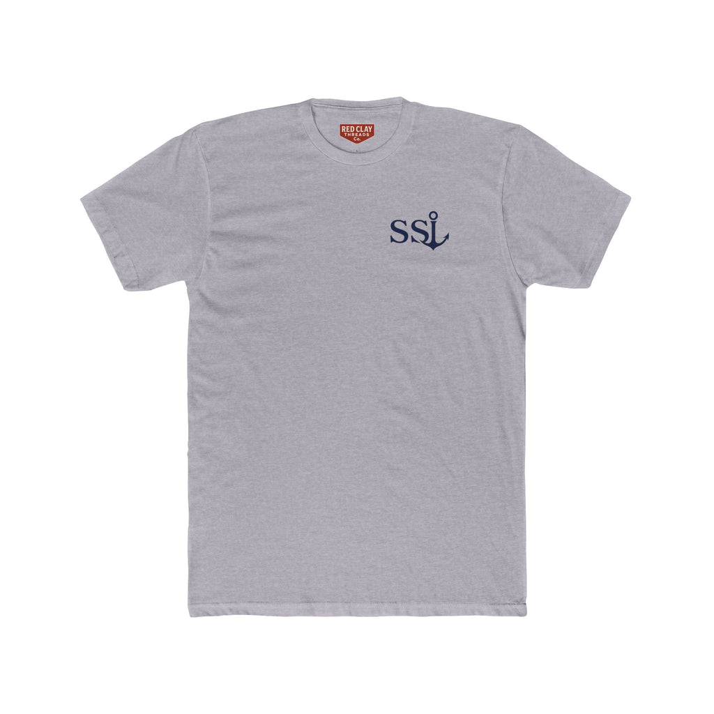 Cotton Tee - Coastal Sea Turtle Design