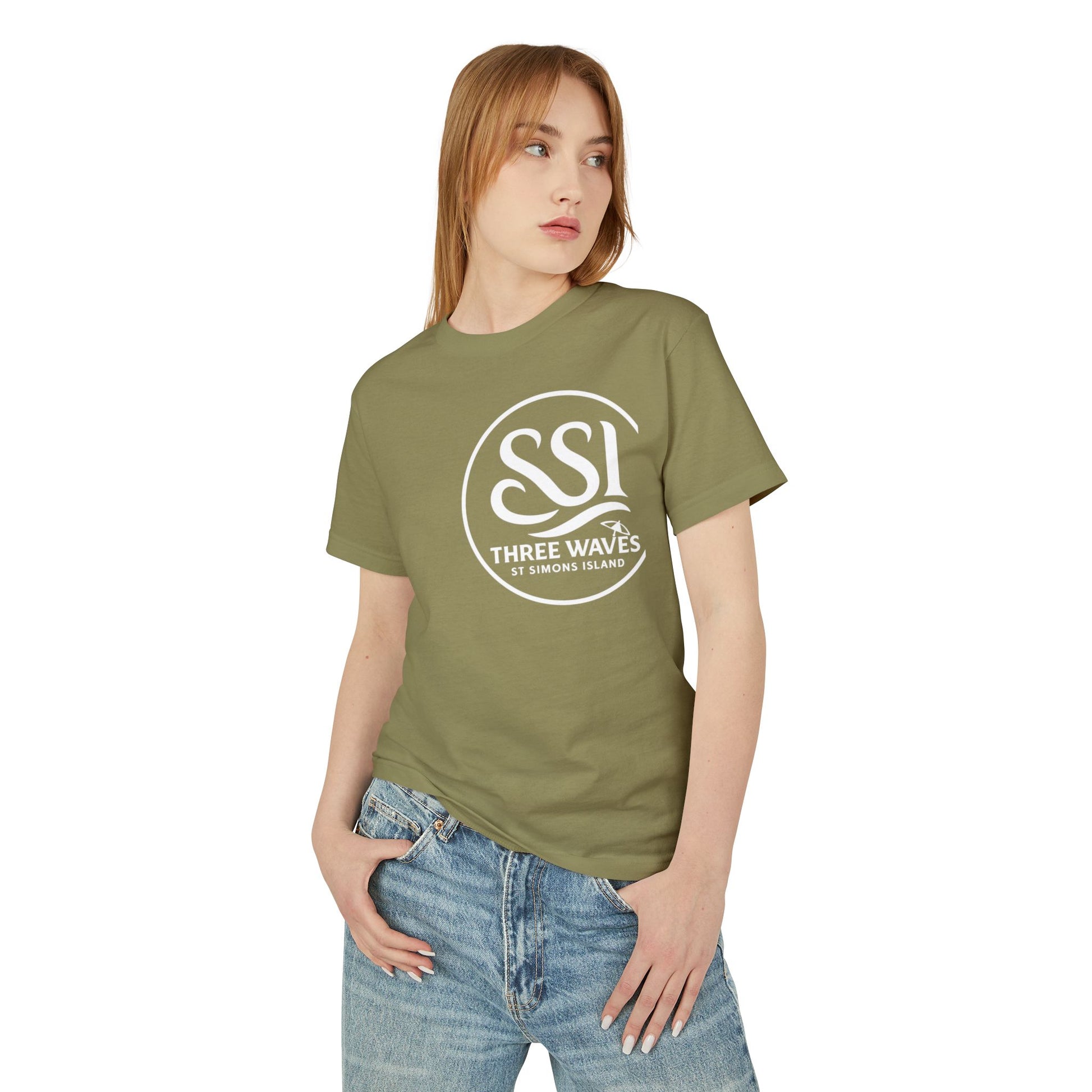 Unisex Beach Vibes Tee, Relaxed Summer Shirt, Casual Outing Top, Gift for Beach Lovers, Vacation Wear, Graphic Cotton T-Shirt