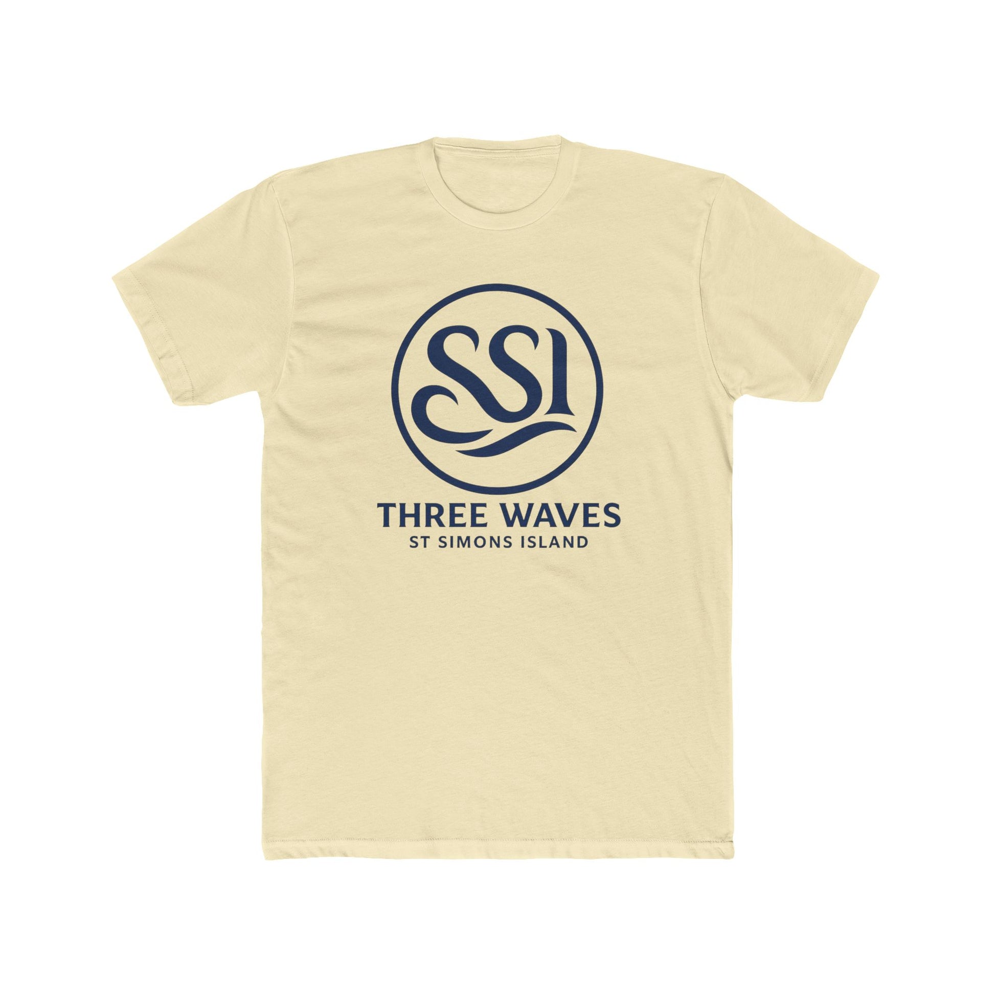 Saint Simons Island Unisex Cotton Crew Tee, Beach Vibes T-Shirt, Summer Wear, Travel Souvenir, Vacation Shirt, Coastal Style