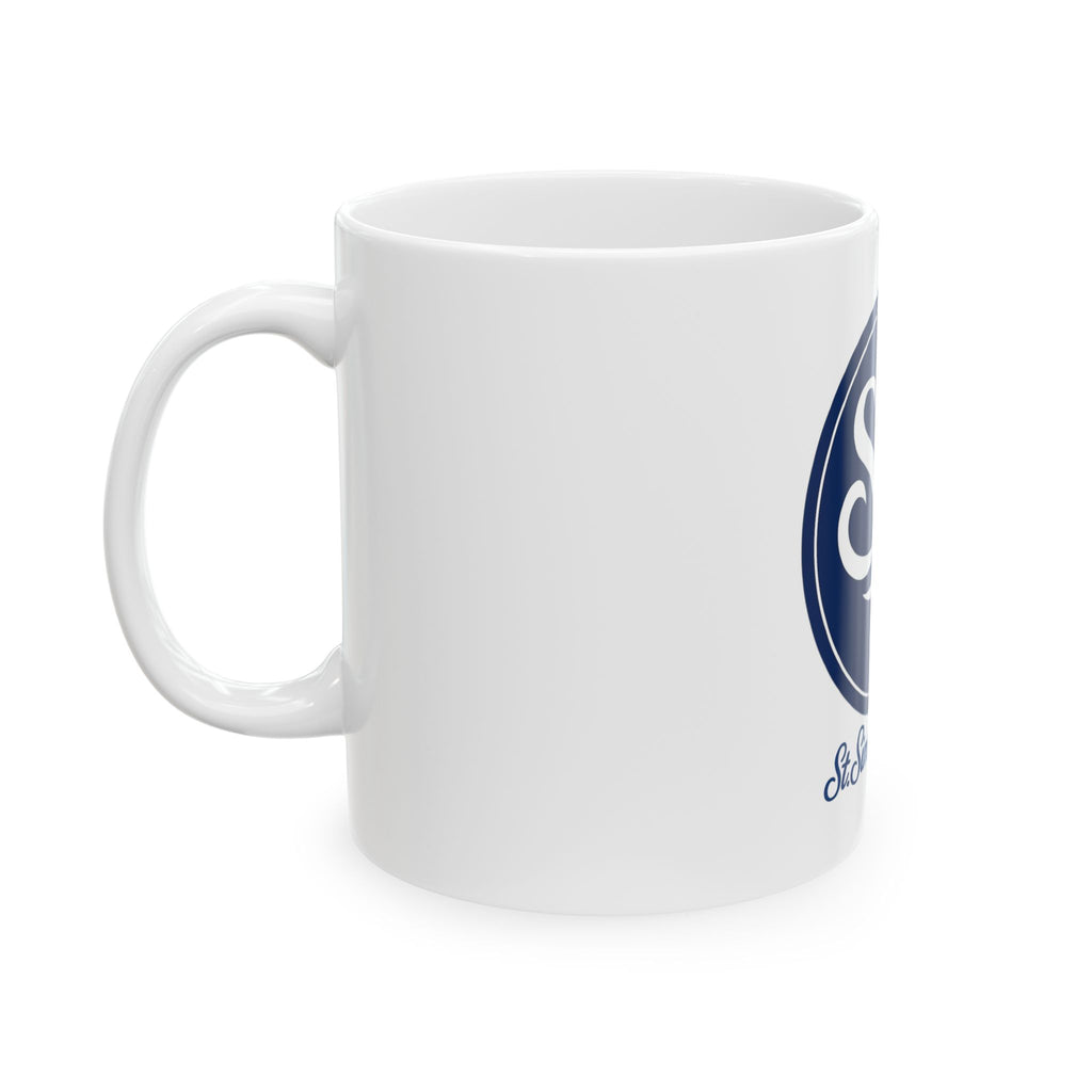 St. Simons Island Ceramic Mug - Coastal Coffee Cup for Beach Lovers, Perfect Souvenir Gift for Travelers, 11oz & 15oz Options