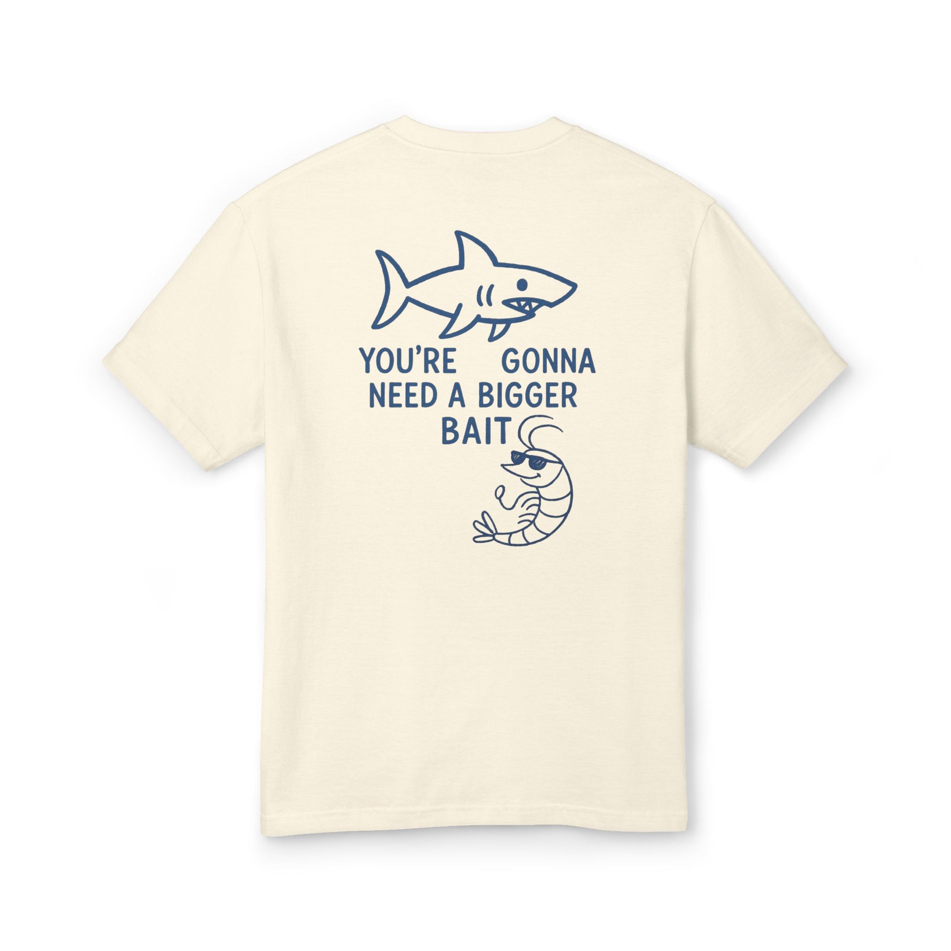 Heavyweight Cotton Tee - Coastal Vibes, Fishing Life, Beach Lover Gift, Casual Wear, Summer Style, Unisex T-Shirt