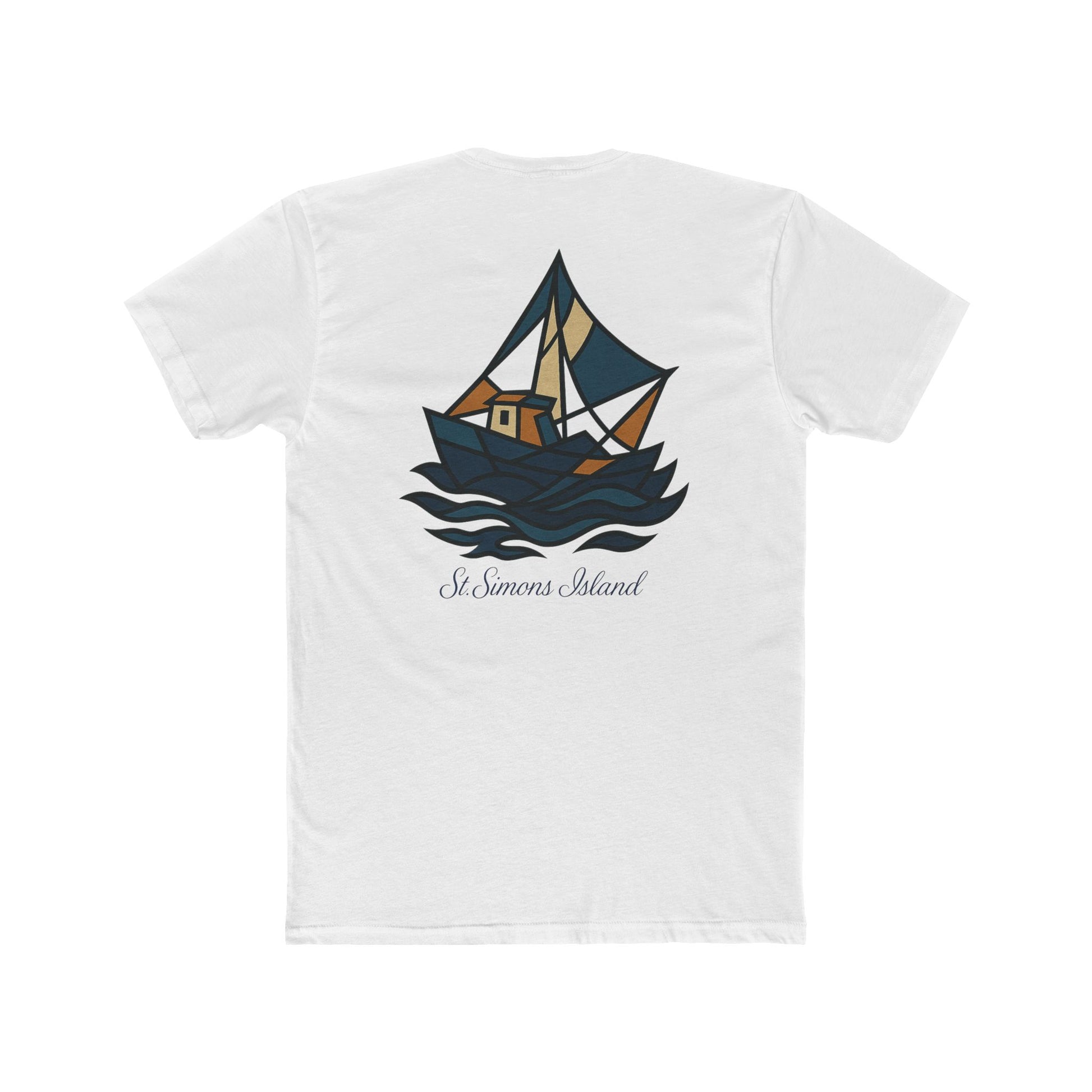 Copy of Copy of Unisex Cotton Crew Tee with St. Simons Island Design, Vacation T-Shirt, Nautical Crew Neck, Gift for Beach Lovers, Casual Wear, [...]