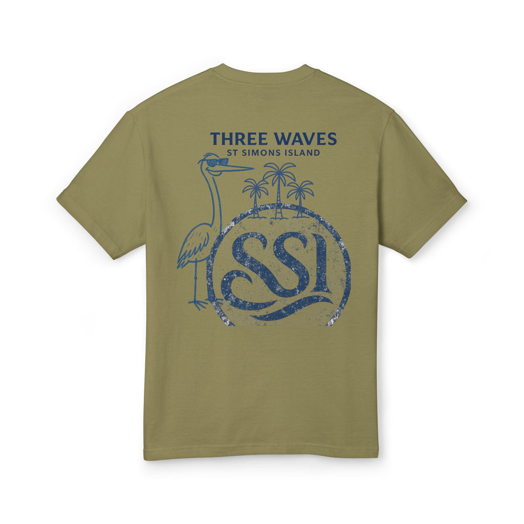 Unisex St Simons Island Vintage Tee, Beach Vibe T-Shirt, Summer Style Clothing, Eco-Friendly Gift, Casual Wear