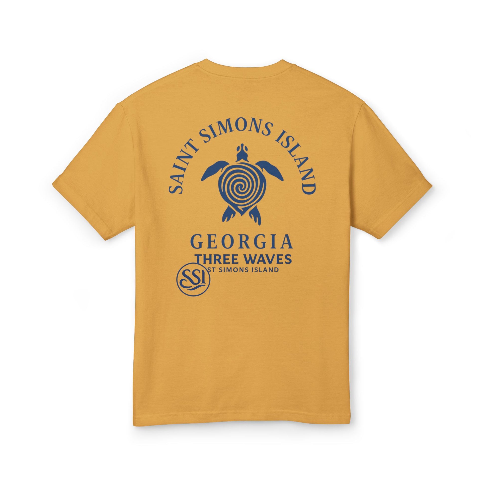 Unisex Vintage-Style Tee with St. Simons Island Design, Casual Summer Shirt, Beachwear, Gift for Travelers, Eco-Friendly Cotton