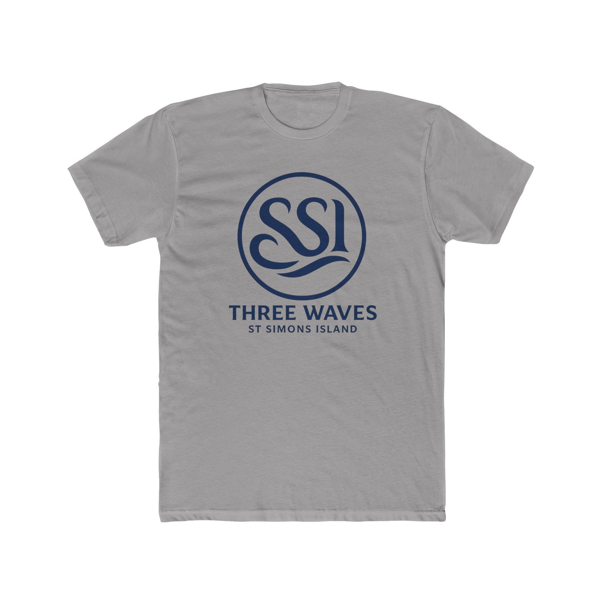 Saint Simons Island Unisex Cotton Crew Tee, Beach Vibes T-Shirt, Summer Wear, Travel Souvenir, Vacation Shirt, Coastal Style