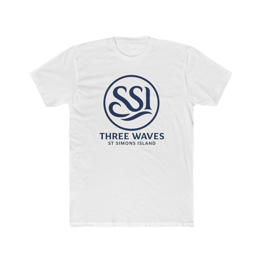 Saint Simons Island Unisex Cotton Crew Tee, Beach Vibes T-Shirt, Summer Wear, Travel Souvenir, Vacation Shirt, Coastal Style