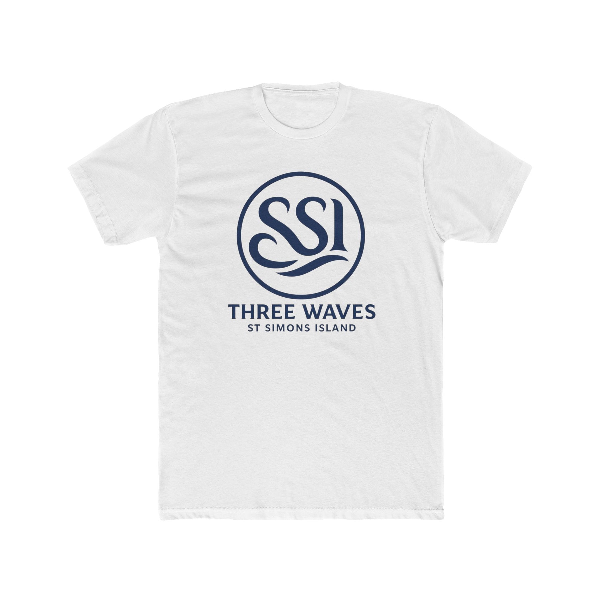 Saint Simons Island Unisex Cotton Crew Tee, Beach Vibes T-Shirt, Summer Wear, Travel Souvenir, Vacation Shirt, Coastal Style