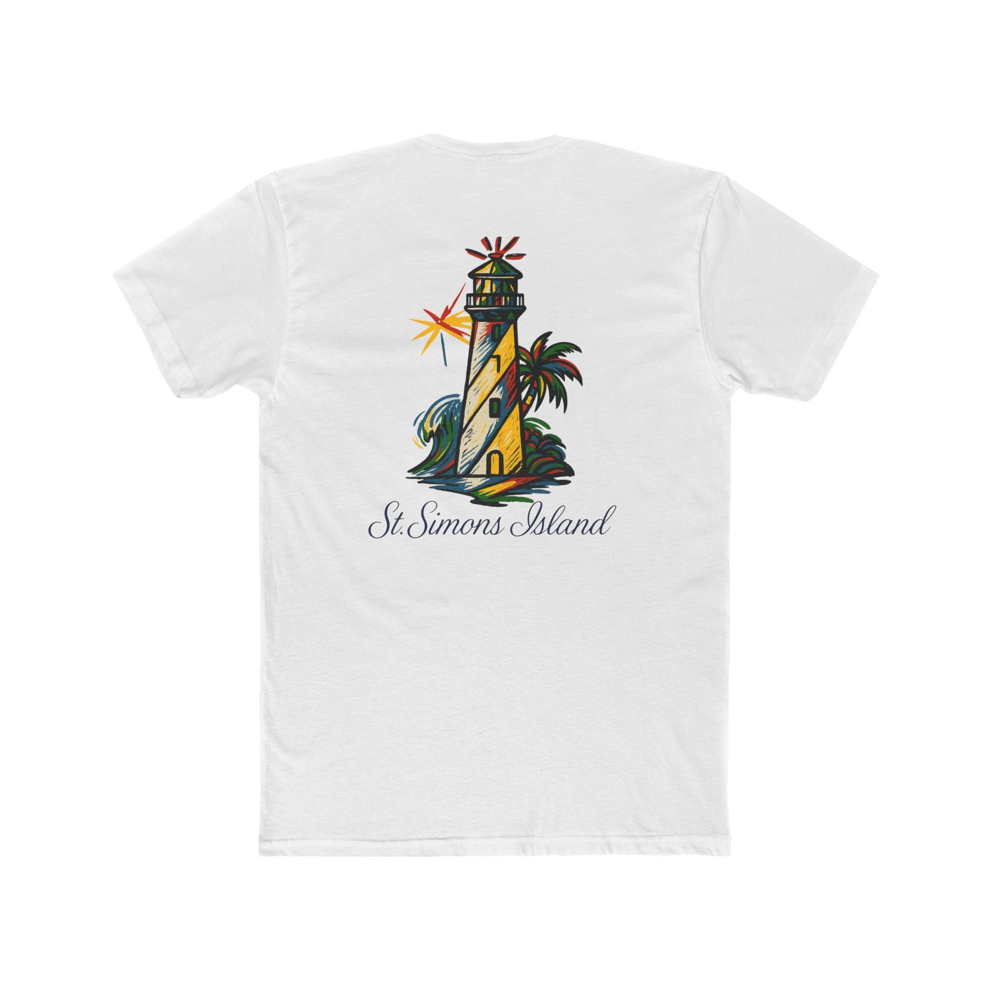 St. Simons Island Lighthouse Tee, Unisex Cotton Crew Shirt, Vacation Souvenir T-Shirt, Beach Lifestyle Apparel, Nautical Gift, Summer [...]