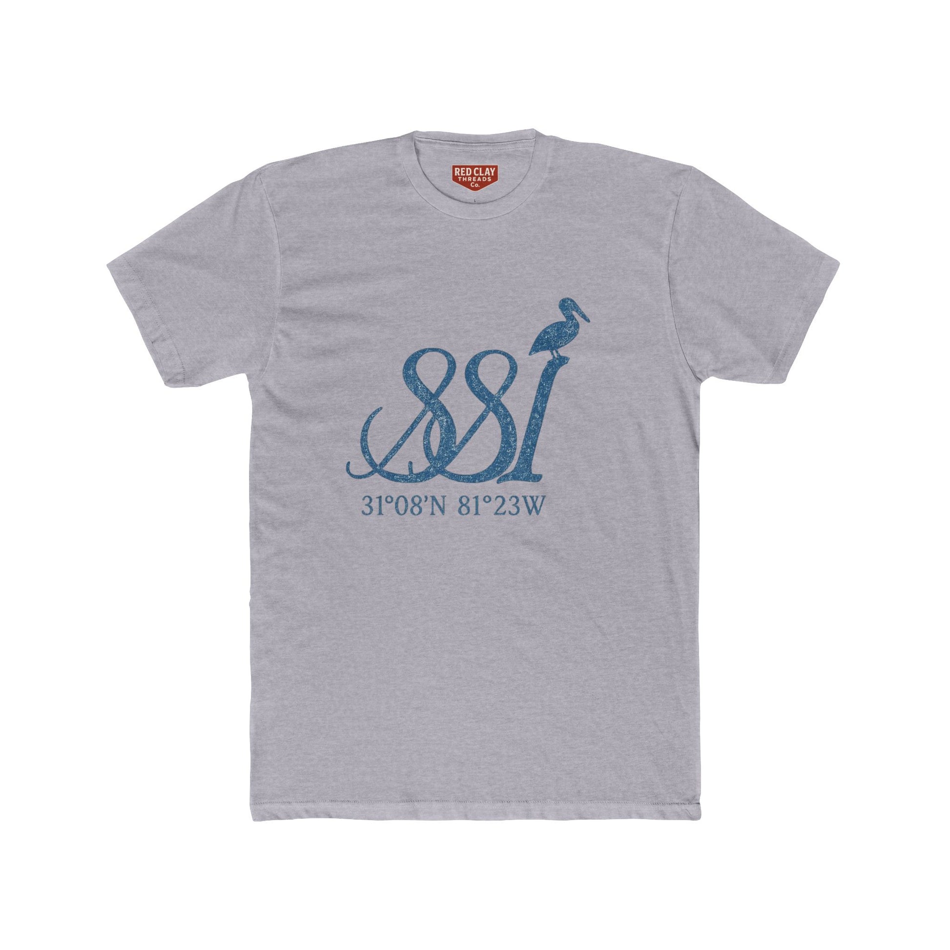 Coastal Coordinates Tee, Nautical Shirt, Beach Lover Gift, Unisex Ocean Apparel, Latitude Longitude Crew Tee, Summer Casual Wear, [...]