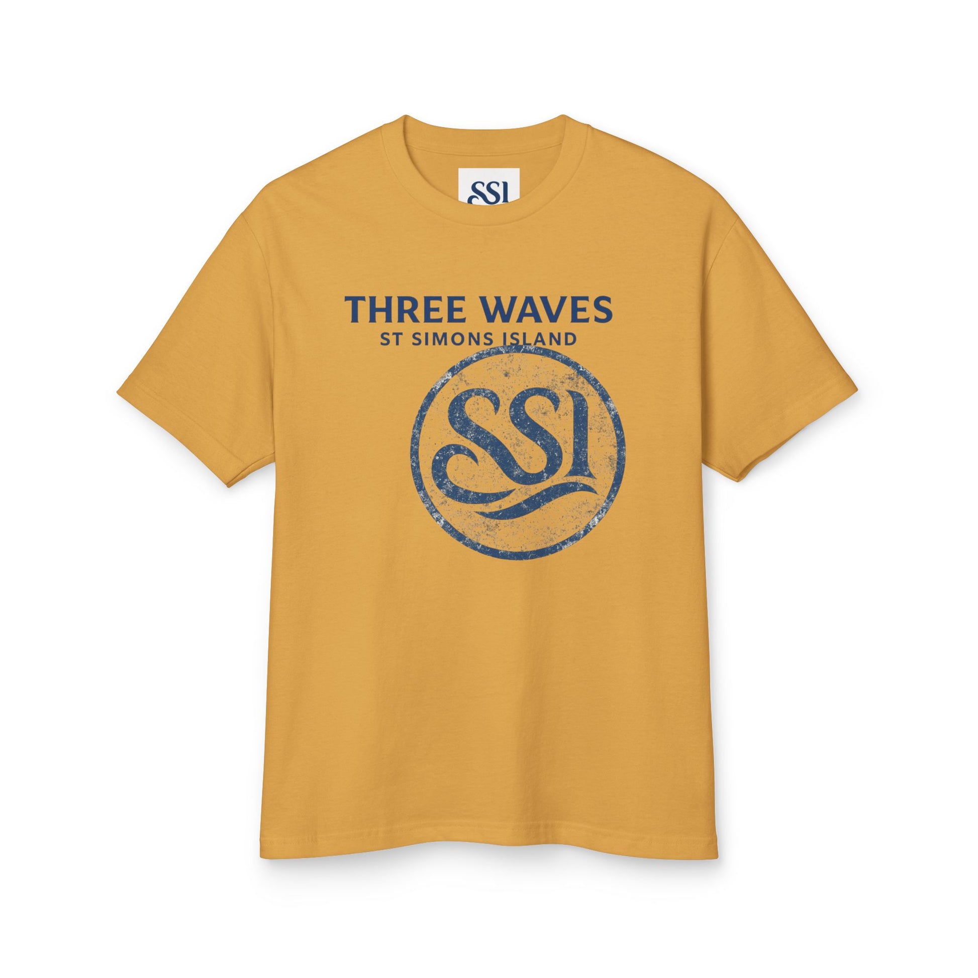 Unisex Vintage-Style Tee with St. Simons Island Design, Casual Summer Shirt, Beachwear, Gift for Travelers, Eco-Friendly Cotton