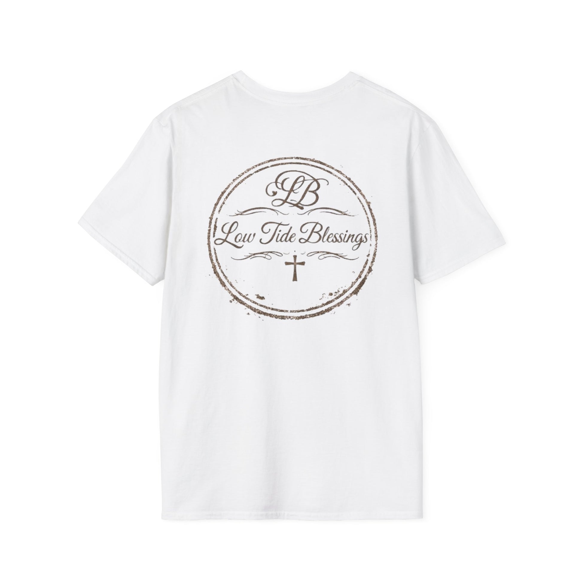 Low Tide Blessings T-Shirt - LB Monogram Faith Graphic Tee