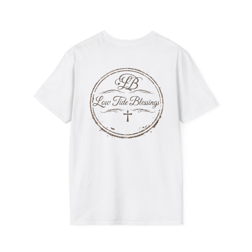 Low Tide Blessings T-Shirt - LB Monogram Faith Graphic Tee
