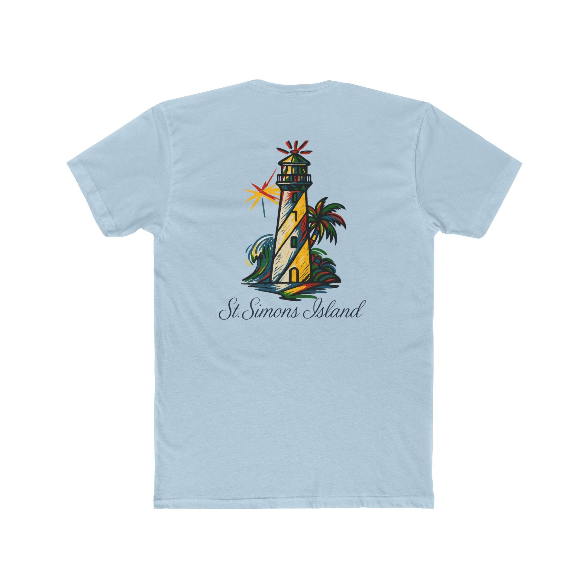 St. Simons Island Lighthouse Tee, Unisex Cotton Crew Shirt, Vacation Souvenir T-Shirt, Beach Lifestyle Apparel, Nautical Gift, Summer [...]