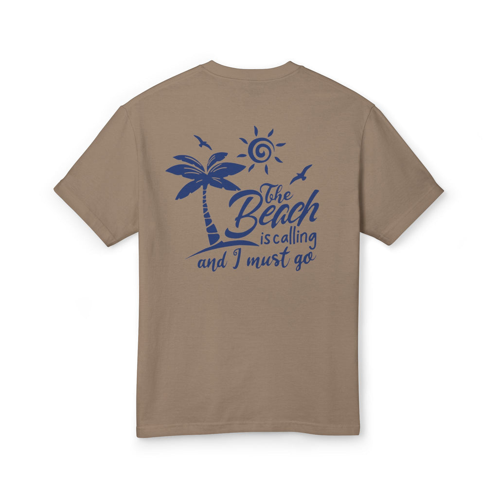 Beach-Themed Unisex Tee, The Beach is Calling Shirt, Summer Vibes T-Shirt, Vacation Apparel, Gift for Beach Lovers, Casual Wear