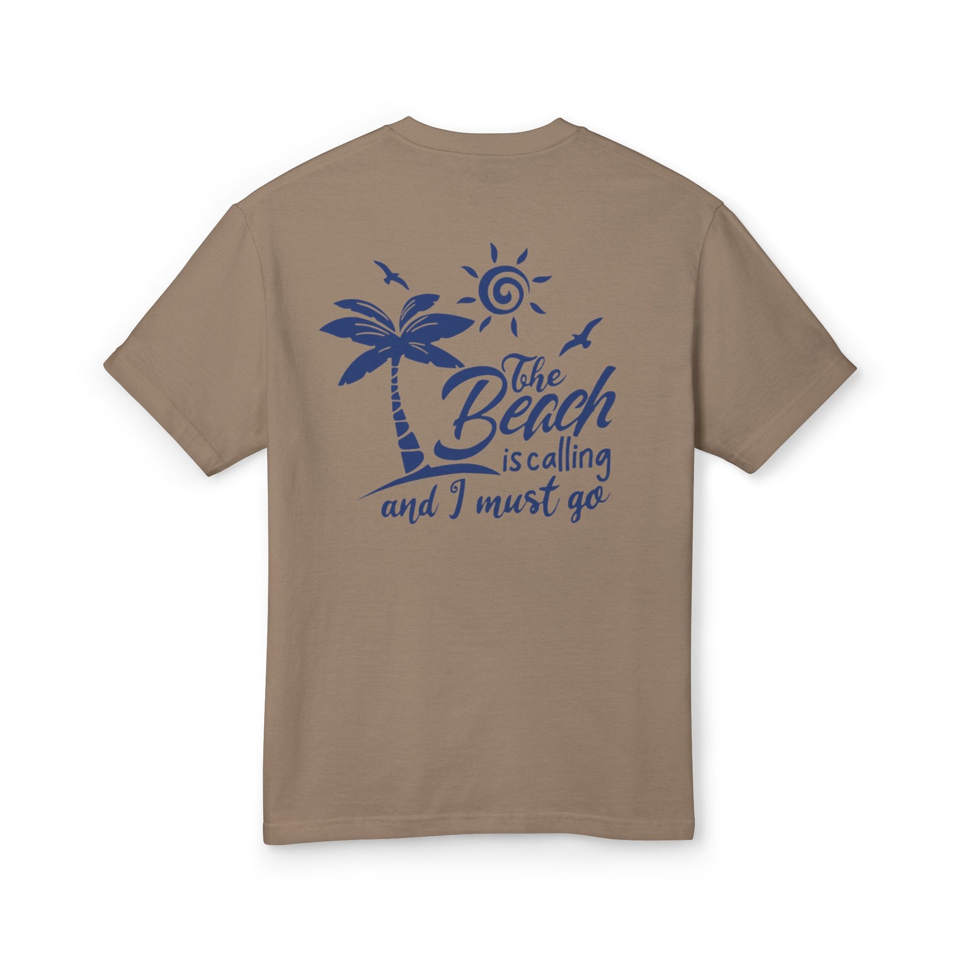 Beach-Themed Unisex Tee, The Beach is Calling Shirt, Summer Vibes T-Shirt, Vacation Apparel, Gift for Beach Lovers, Casual Wear
