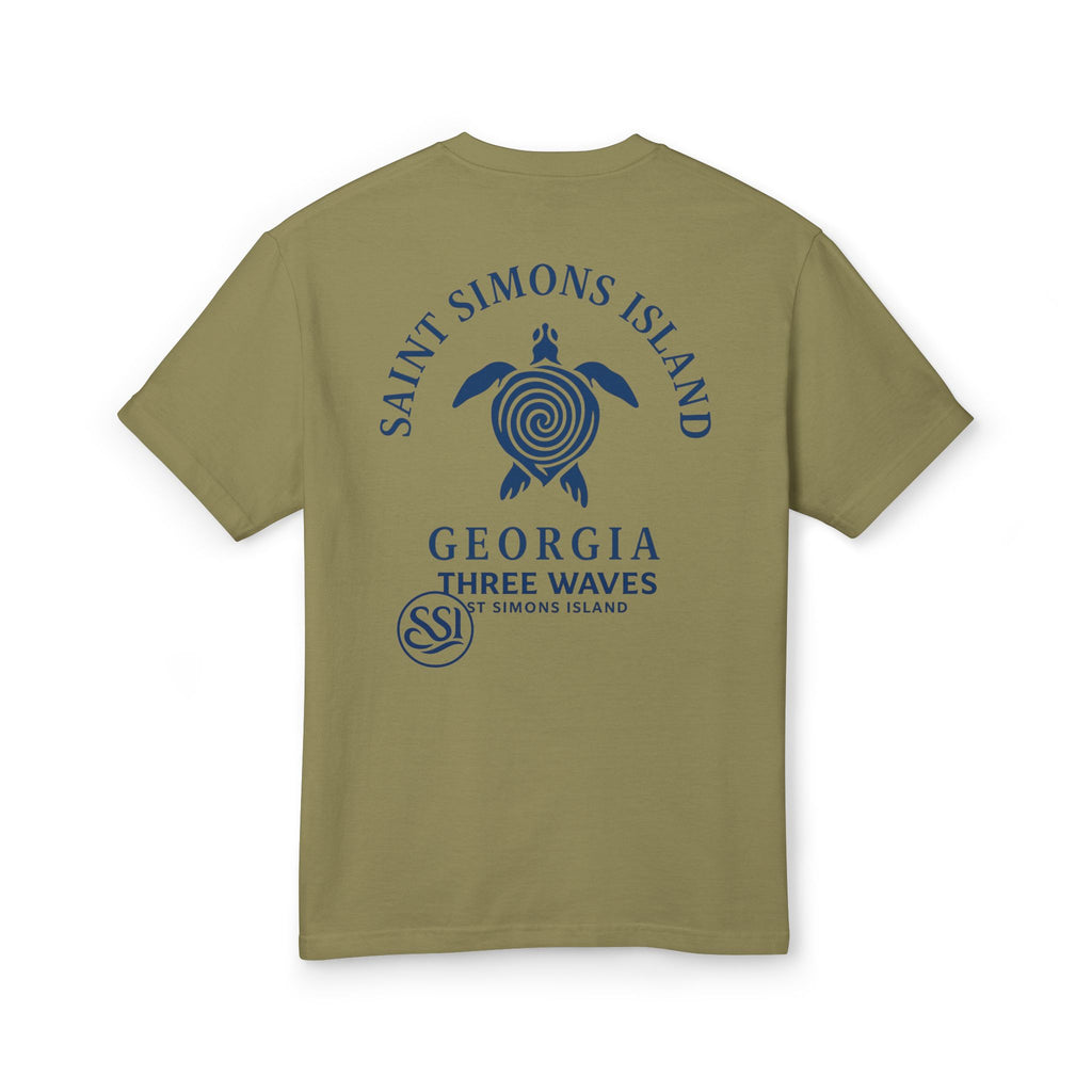 Unisex Vintage-Style Tee with St. Simons Island Design, Casual Summer Shirt, Beachwear, Gift for Travelers, Eco-Friendly Cotton