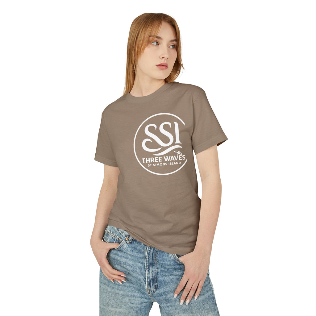 Unisex Beach Vibes Tee, Relaxed Summer Shirt, Casual Outing Top, Gift for Beach Lovers, Vacation Wear, Graphic Cotton T-Shirt