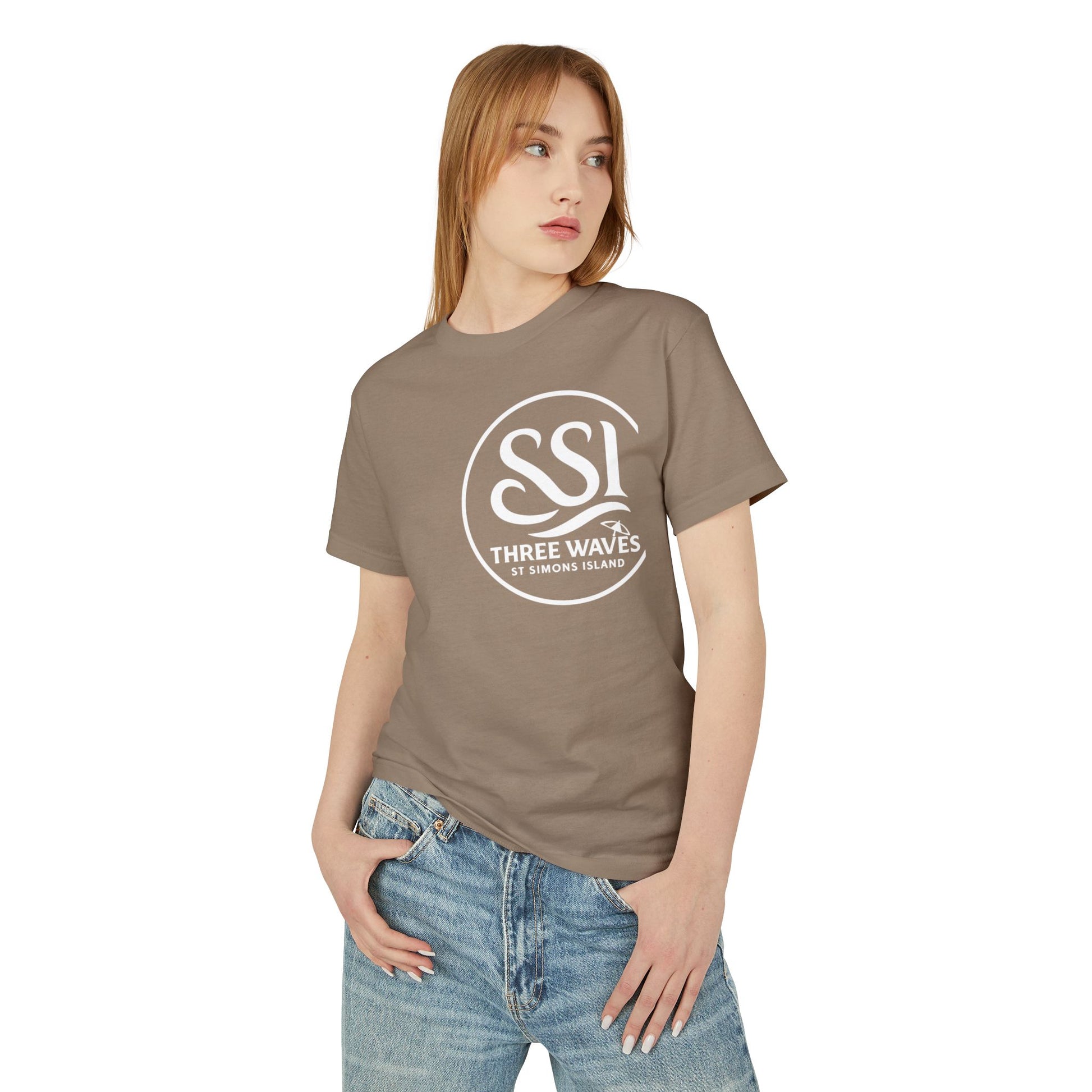 Unisex Beach Vibes Tee, Relaxed Summer Shirt, Casual Outing Top, Gift for Beach Lovers, Vacation Wear, Graphic Cotton T-Shirt